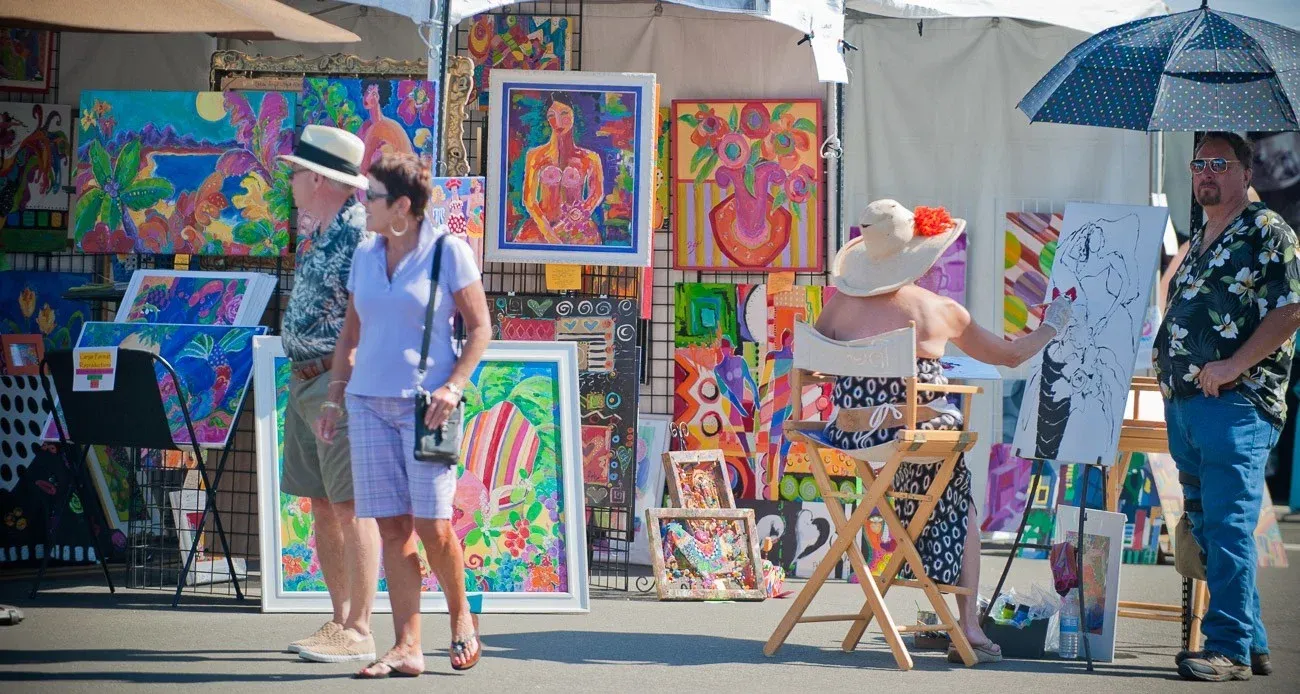 Over 150 juried artists will showcase work at the La Jolla Art and Wine Festival.