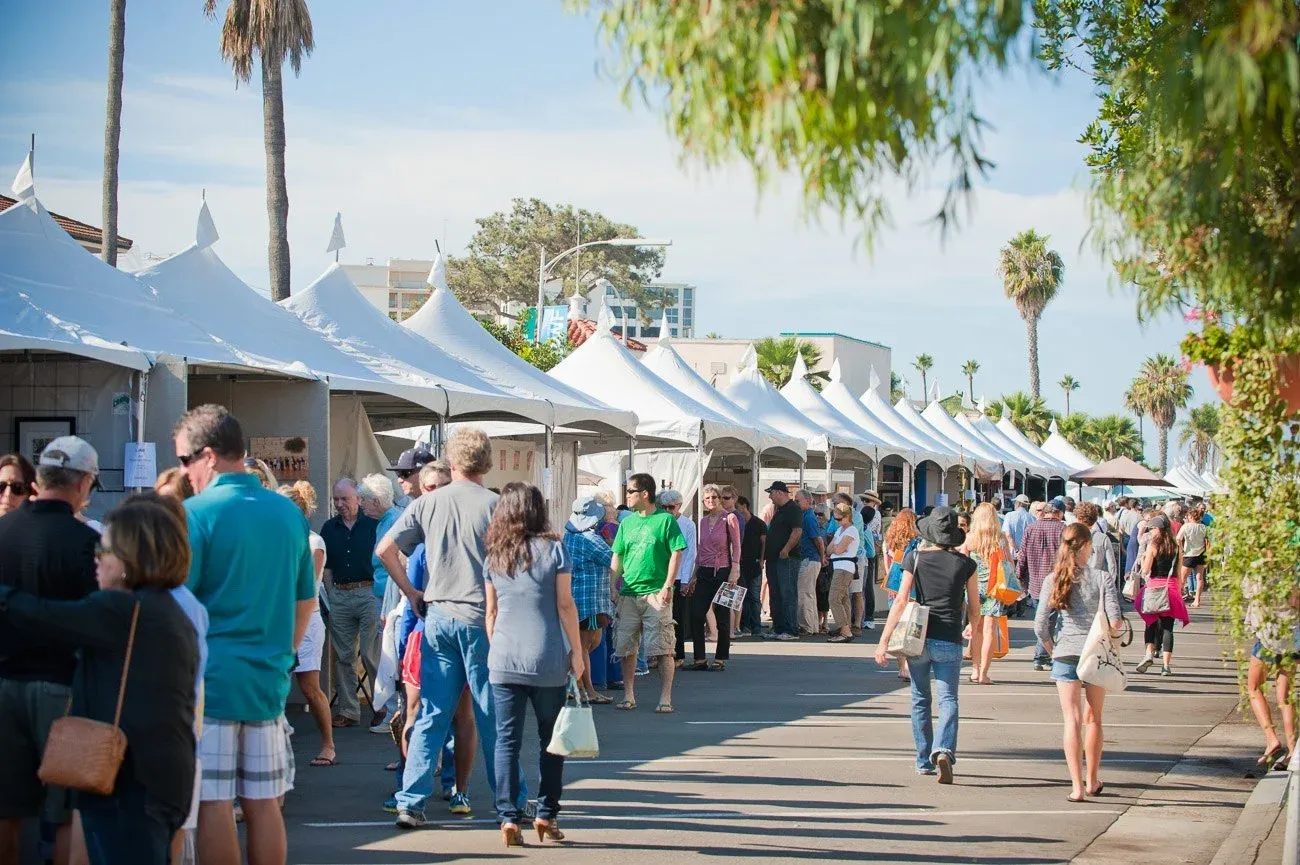 The La Jolla Art and Wine Festival is a major fundraiser for La Jolla elementary schools.
