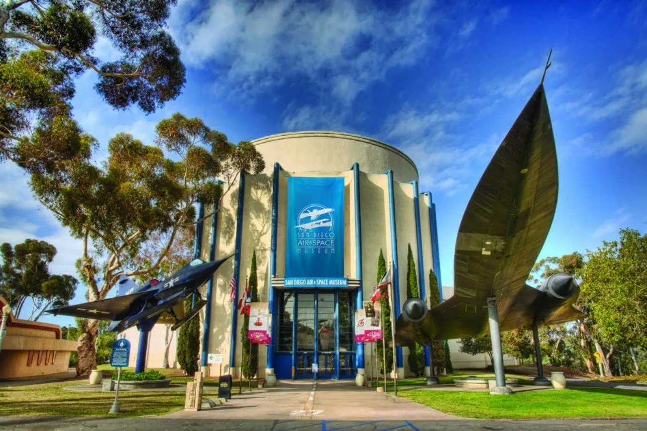The San Diego Air and Space Museum at Balboa Park is participating in February's Museum Month where tickets are half-off.