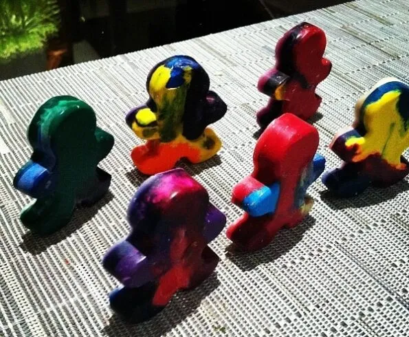 Recycle Old Crayons Kids Crafts