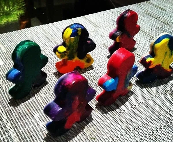 Recycle Old Crayons Kids Crafts