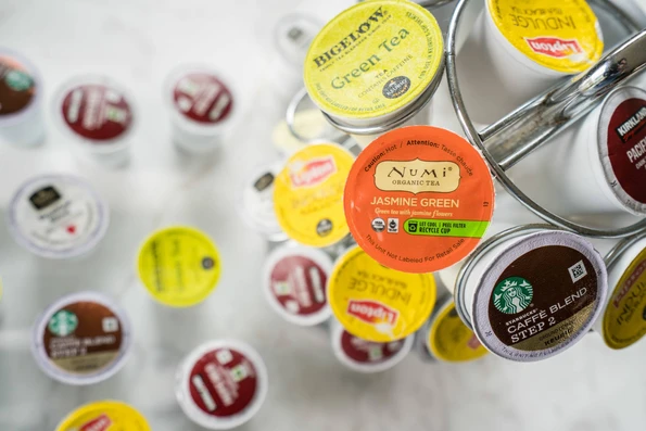 A list of clever ways to store your Keurig coffee pods from K-Cup drawers to carousels to mini coffee stations.