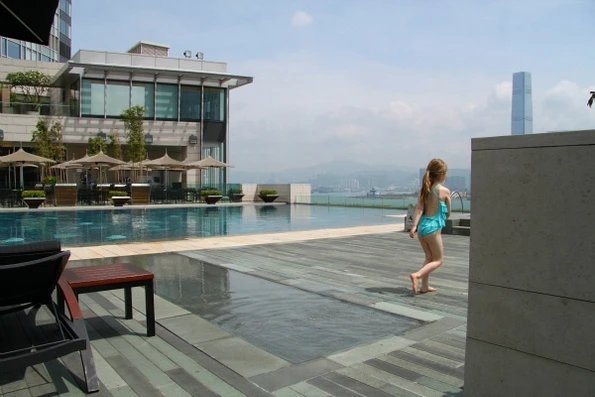 Four Seasons Hong Kong pool terrace