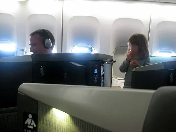 old business class on Cathay Pacific