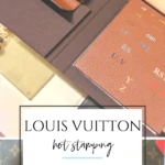 Complimentary Louis Vuitton hot stamping of initials on new or pre-owned authentic products is available at both San Diego stores.