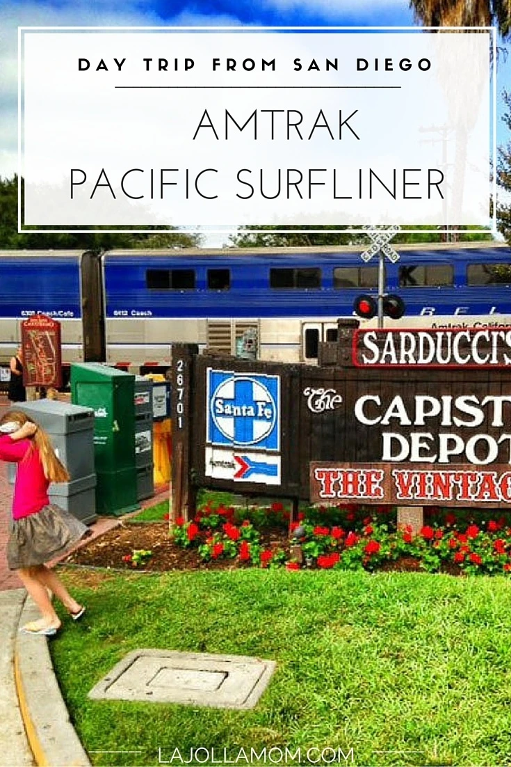 A day trip up to Orange County from San Diego on the Amtrak Pacific Surfliner is way easier than driving.