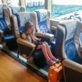 Take a look at what first class is like on the Cotaijet ferry to Macau from Hong Kong.