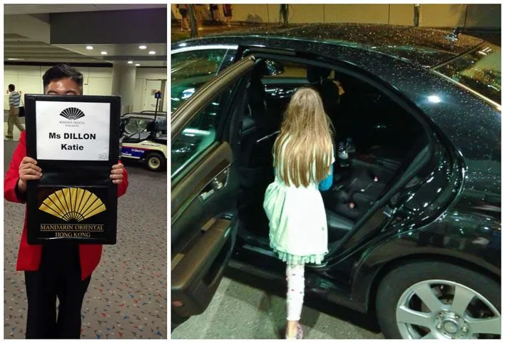 Mandarin Oriental Hong Kong with Kids-Transportation from Airport