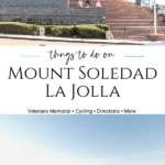 I live on Mount Soledad in La Jolla. Learn about the cross, the Mt. Soledad National Veterans Memorial, things to do nearby, directions, history, and much more.