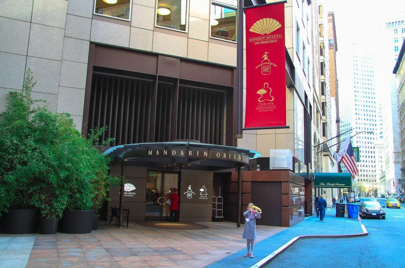 Mandarin Oriental San Francisco with kids