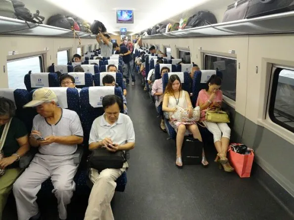 China High Speed Rail Second Class
