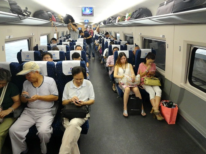 China High Speed Rail Second Class