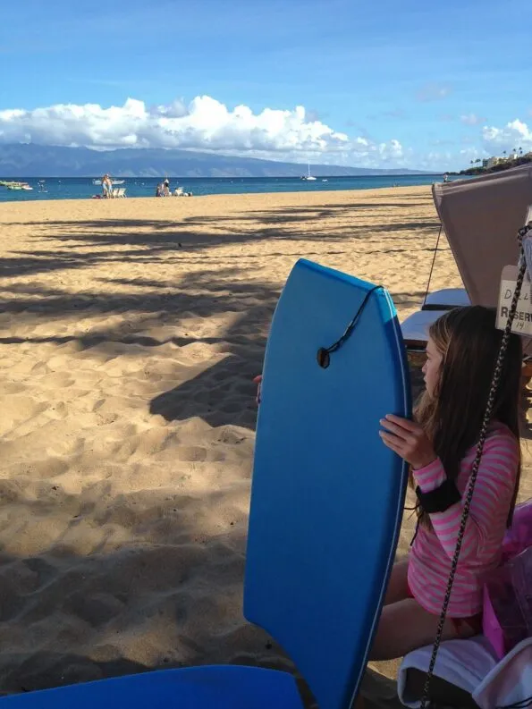 kaanapali alii beach cabana