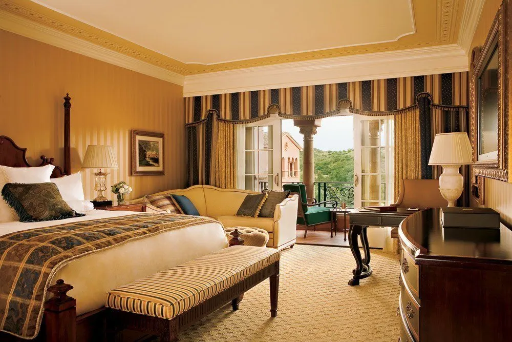 A room at Fairmont Grand Del Mar, San Diego's best luxury hotel.