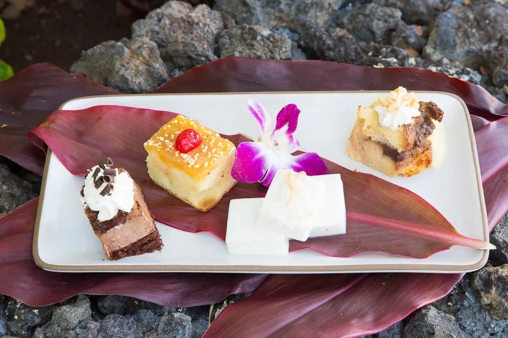 drums of the pacific maui luau desserts