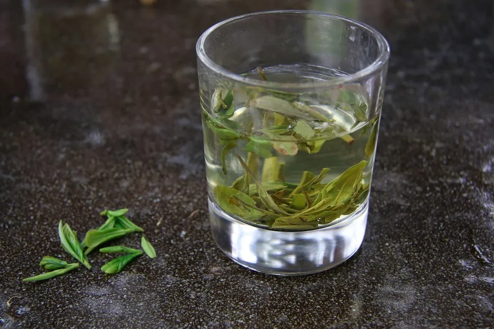 how to drink longjing tea
