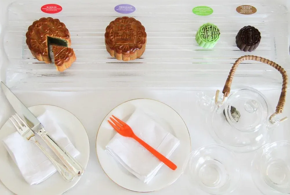 mid autumn festival mooncakes