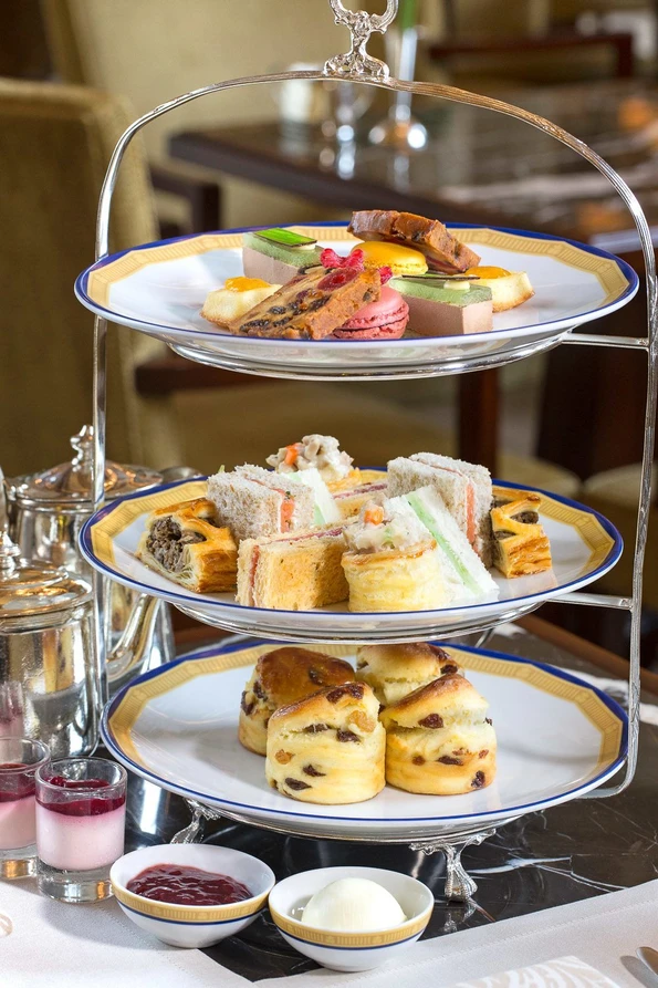 The Peninsula Hong Kong's afternoon tea set 