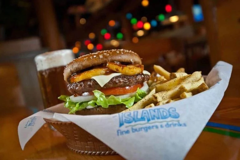 Islands Hawaiian Burger recipe