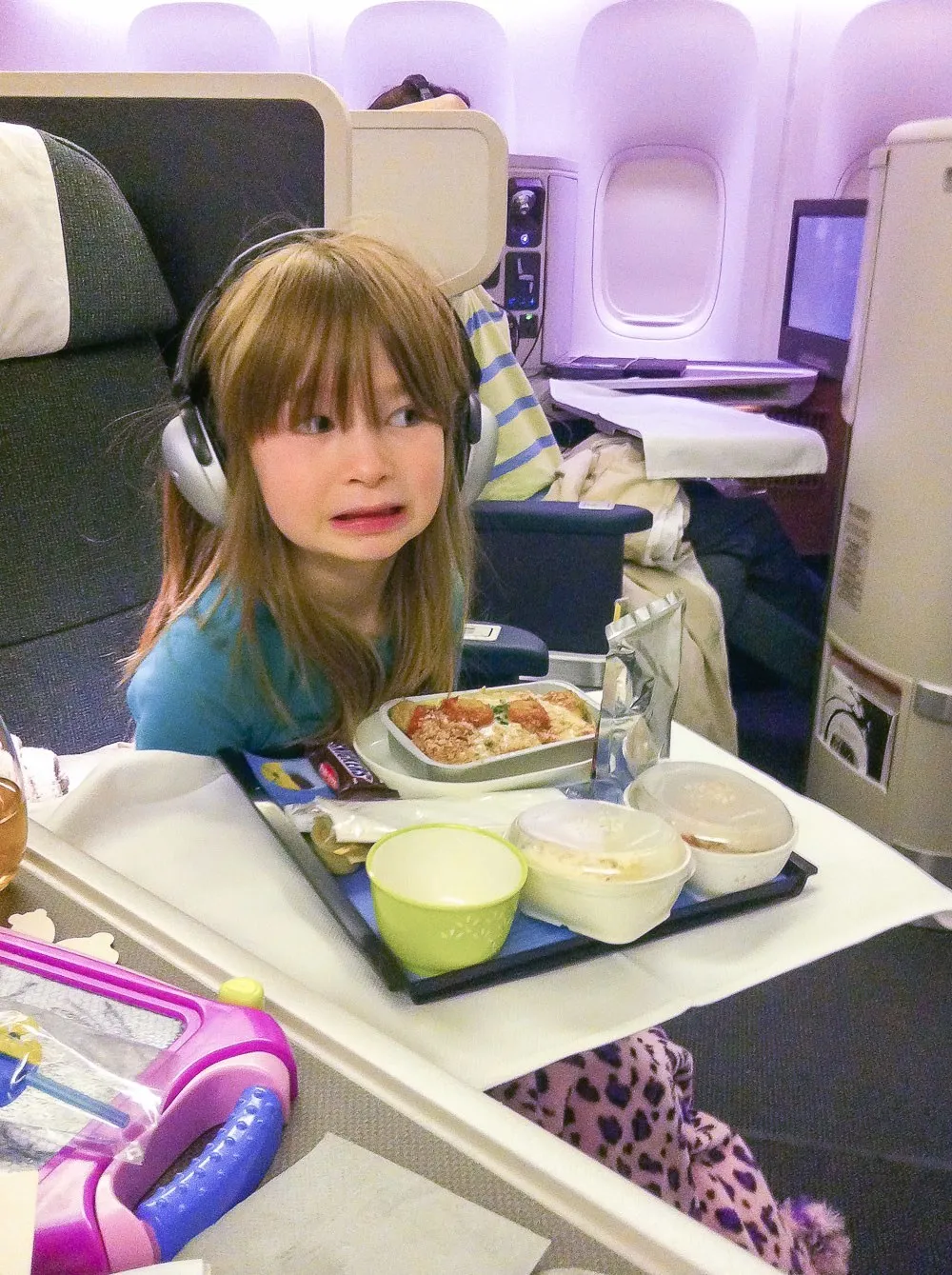 Cathay Pacific Business Class Kids