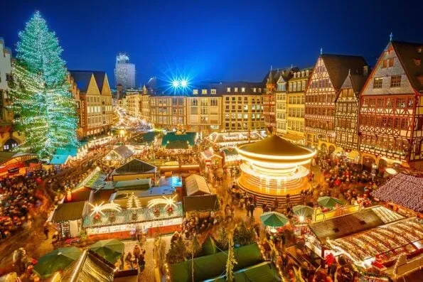 Frankfurt Christmas Market in Germany