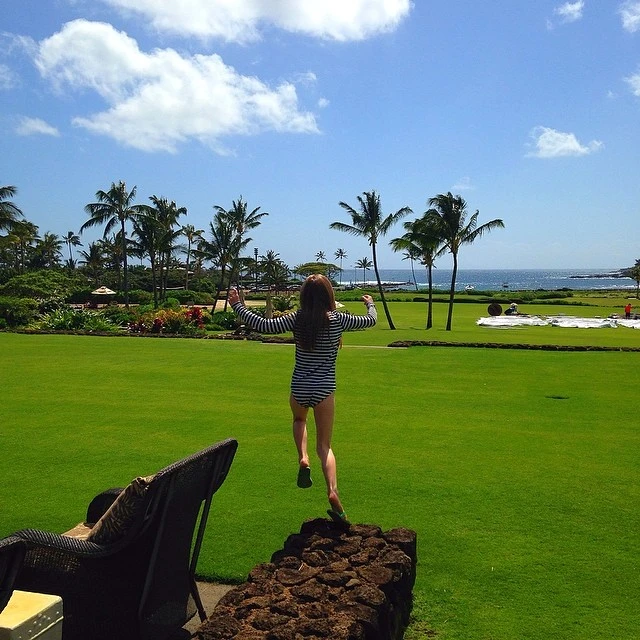 The view from the Kukui'ula Clubhouse