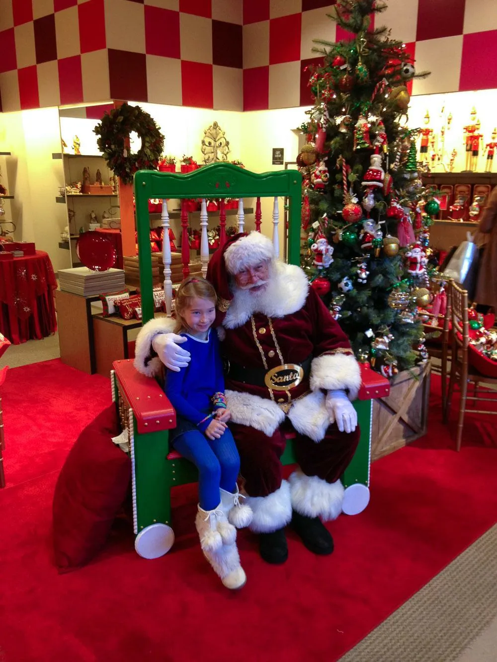 Breakfast with Santa at Neiman Marcus San Diego