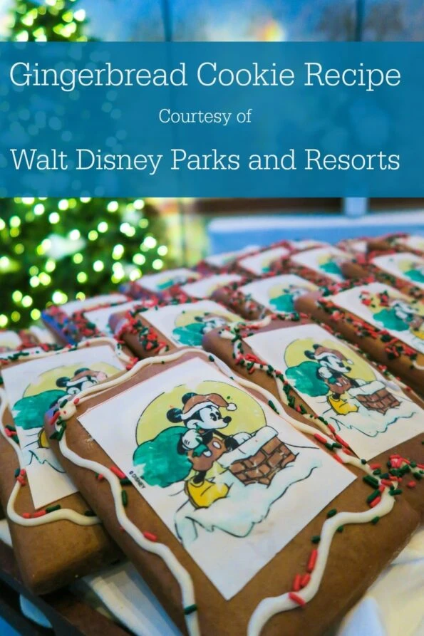 Recipe for Disneyland's Gingerbread Cookies