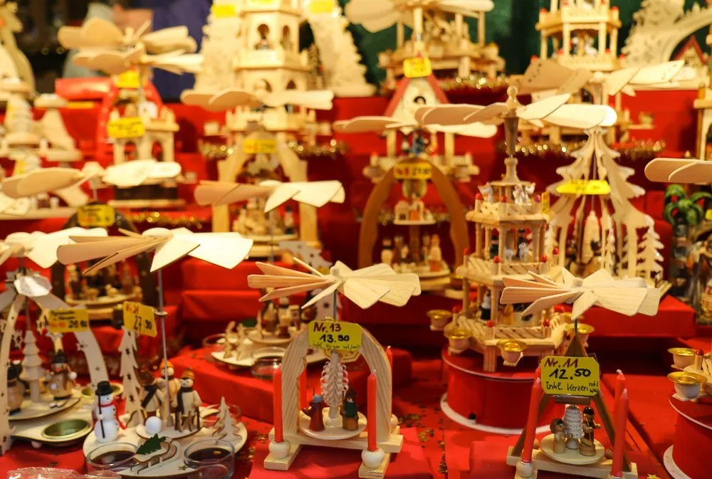 Christmas pyramids at the Nuremberg Christmas Market