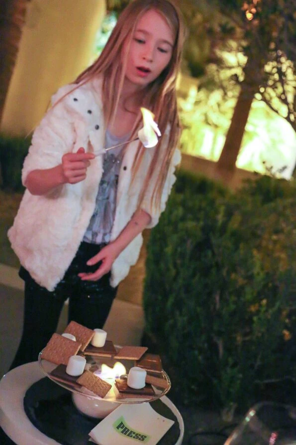 Roast s'mores on the patio at PRESS