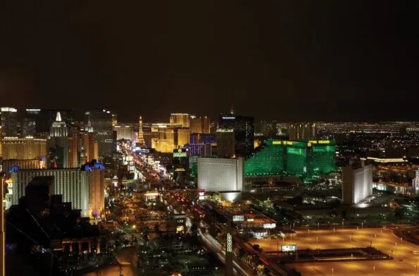 View of the strip from Four Seasons Hotel Las Vegas