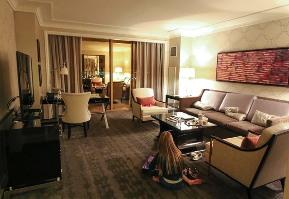Four Seasons Hotel Las Vegas suite