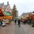 The Frankfurt Christmas market (Weihnachtsmarket)
