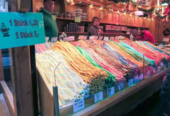 Candy at the Frankfurt Christmas Market