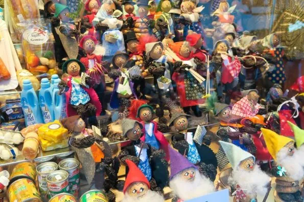Prune dolls at the Frankfurt Christmas Market