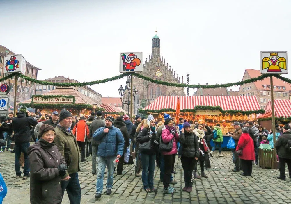 Nuremberg Christmas Market (Christkindlesmarkt) is Germany's most famous