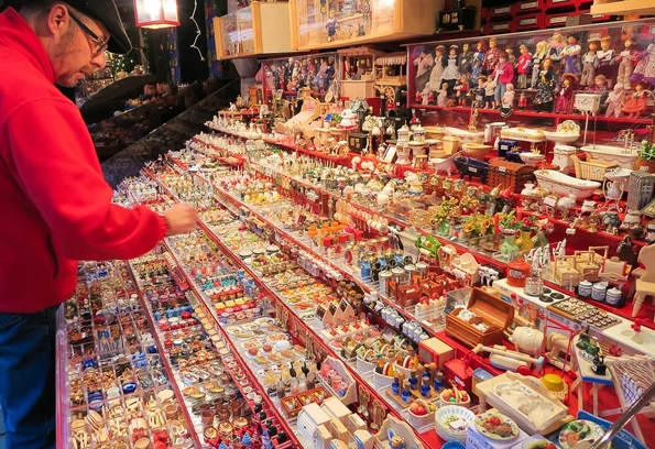 There are tons of toys and gifts for kids at the Nuremberg Christmas Market