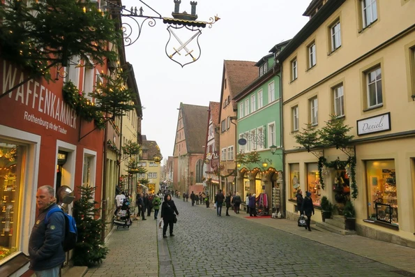 Outside of the Christmas Markets, Rothenburg is full of local boutiques
