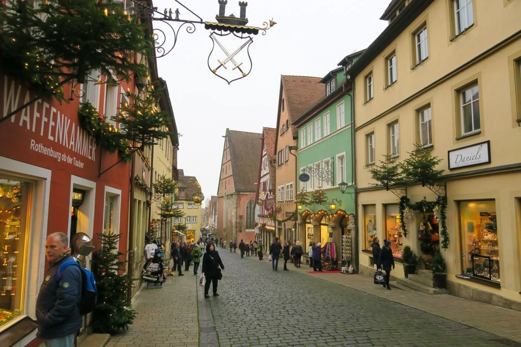 Outside of the Christmas Markets, Rothenburg is full of local boutiques