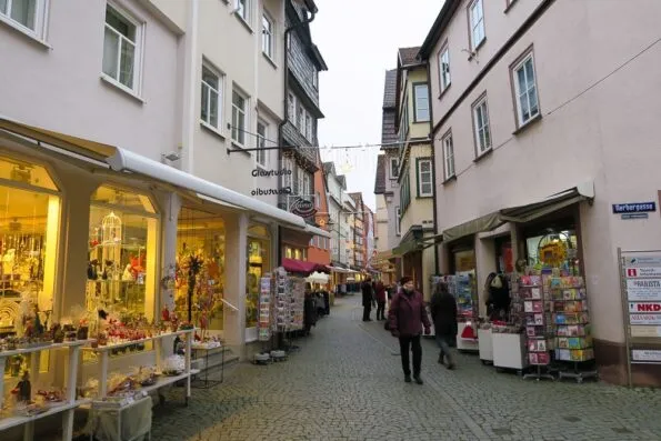 Shop the many boutiques in Wertheim, Germany