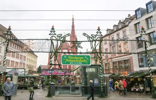 What it's like at the Wurzburg Christmas Market