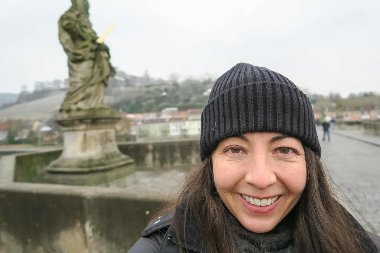 A bridge in Wurzburg over the Main River