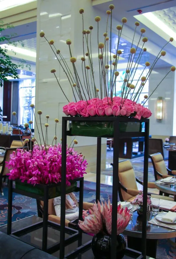 four seasons hotel beijing flowers-2