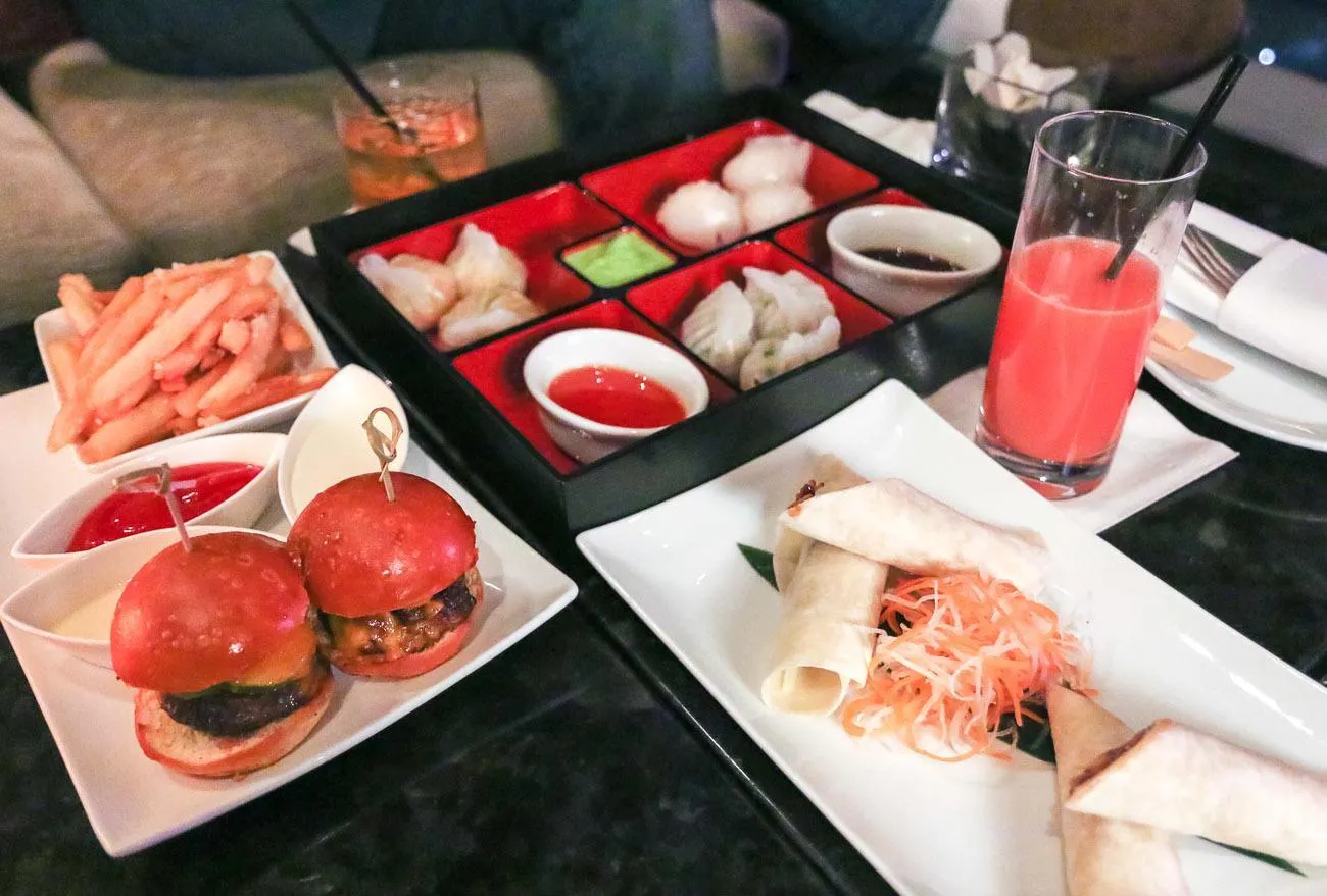 Dim sum and sliders at Mandarin Oriental, New York Lobby Lounge
