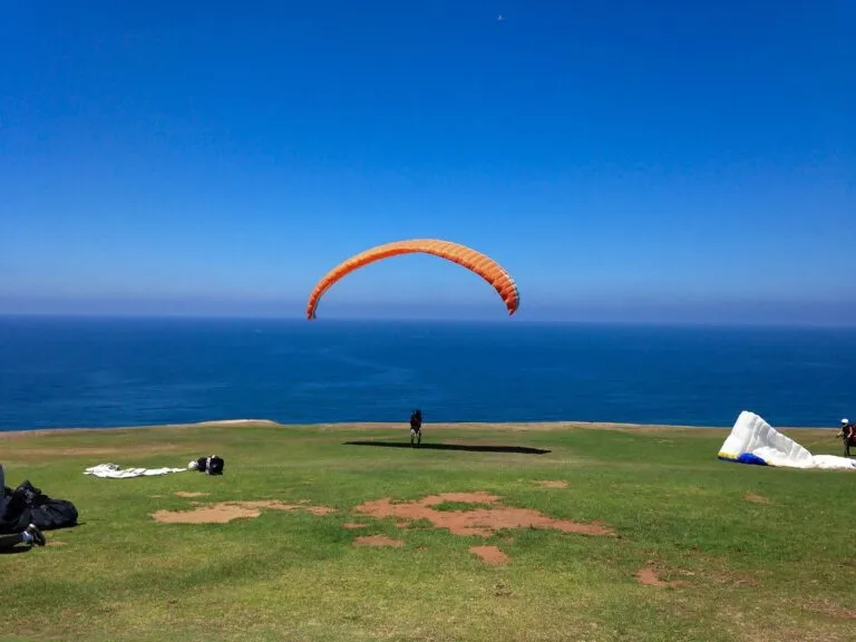 Fantastic views at the Torrey Pines Gliderport in La Jolla