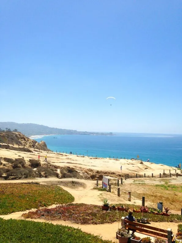 Torrey Pines Gliderport view to La Jolla