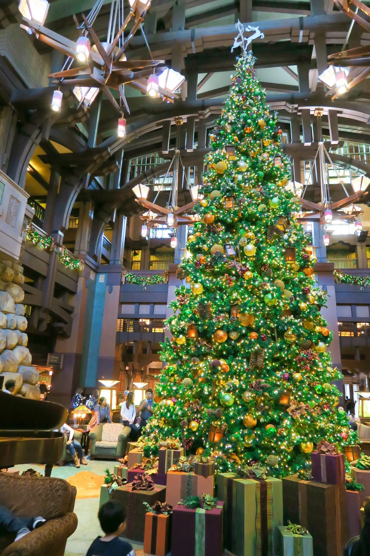 disney grand californian resort christmas tree