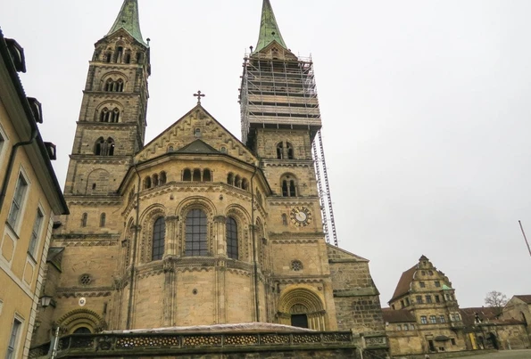 Exterior view of the Bamberg Cathedral