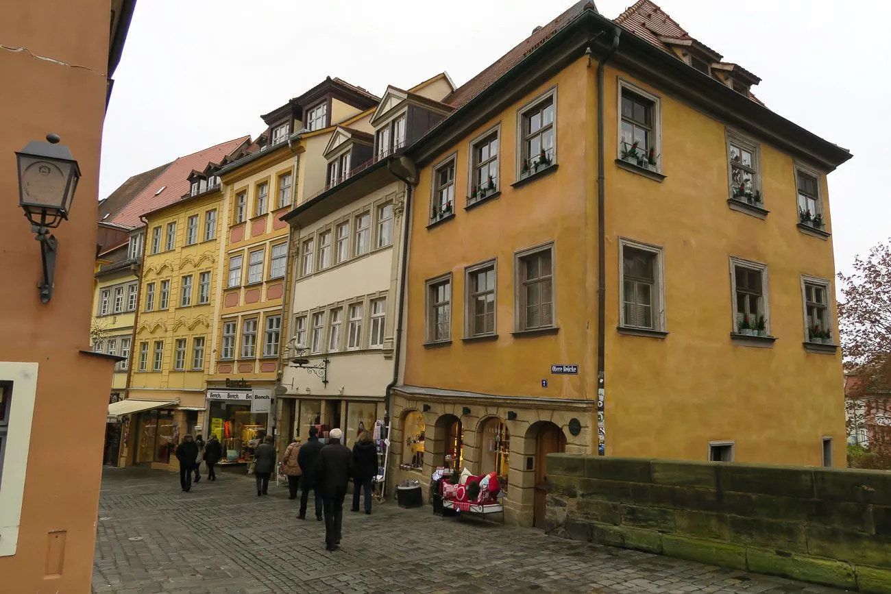 Shopping the boutiques of Bamberg, Germany