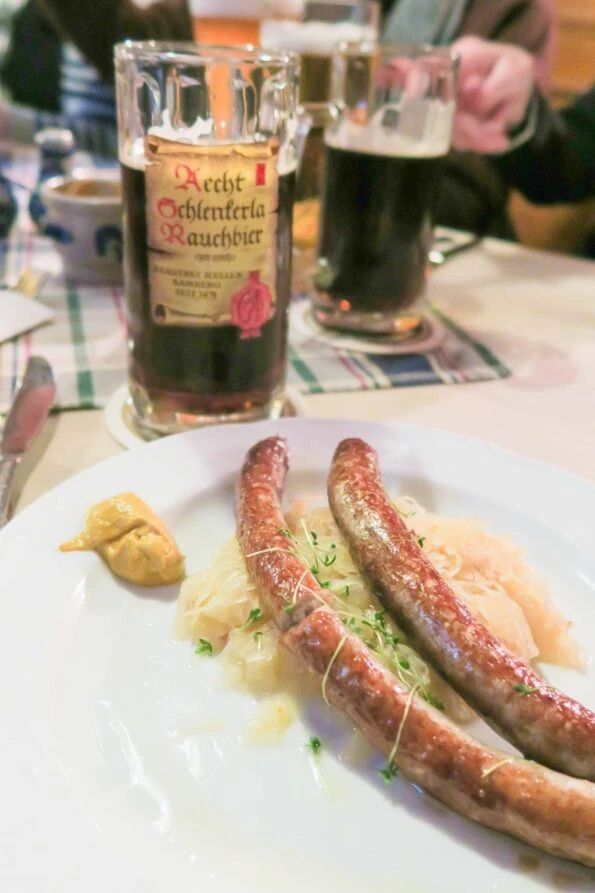 Schlenkerla brewery in Bamberg is famous for their smoked beer